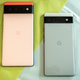 A photo of the Pixel 6 and Pixel 6a